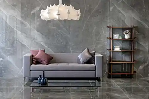 Kosmo Marble Light Grey Polished Porcelain Tile