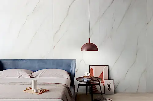 Emperador Marble White Matt Porcelain  Tile