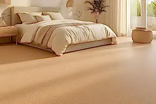 Natural Cork 9.5mm Click Flooring Cream