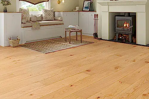 Galleria Engineered Rustic Oak Flooring 20mm x 190mm Atticus Brushed UV Oiled