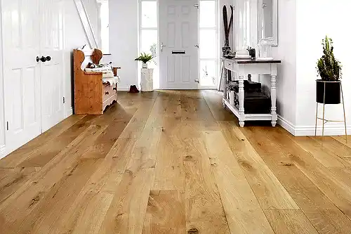 Galleria Professional Engineered European Nature Oak Flooring 20mm x 240mm Brushed & Oiled