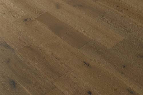 Galleria Professional Solid European Rustic Oak Flooring 18mm x 150mm Stoney Grey Brushed & Lacquered