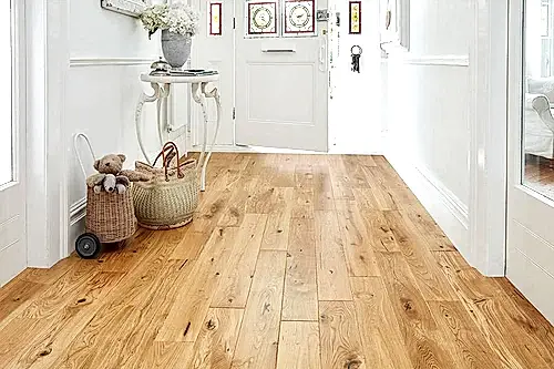 Home Choice Engineered European Rustic Oak Flooring 14mm x 130mm Natural Lacquered