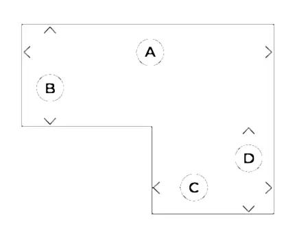 How to measure your floor, a complicated room layout
