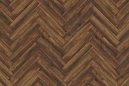 Audacity Mocha Oak Herringbone Luxury Rigid Core Click Vinyl Flooring