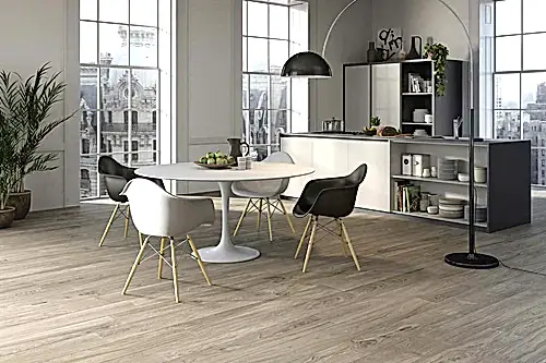 Aurelio Wood Ivory Matt Porcelain Tile