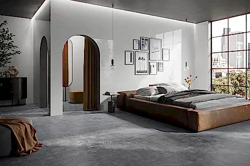 Crema Stone Light Grey Matt Porcelain Tile