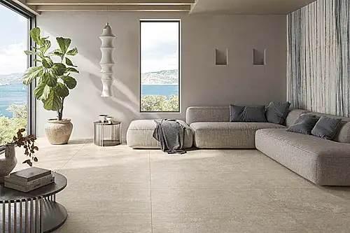 Crema Stone White Matt Porcelain  Tile
