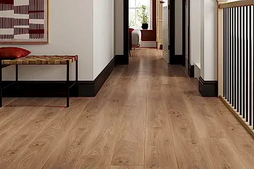 Series Woods 10mm Laminate Flooring Golden Oak