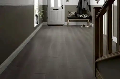 Series Woods 8mm Acoustic Laminate Dove Grey Oak Built-in Underlay