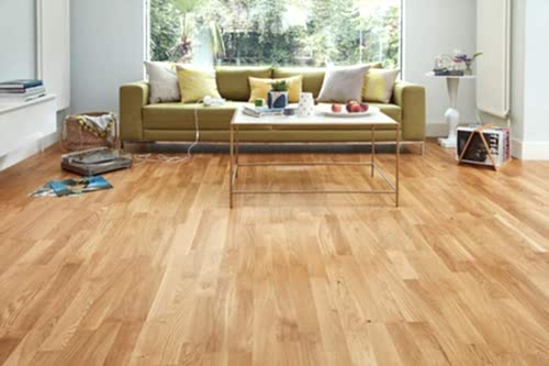 Home Choice Engineered European Nature Oak Flooring 14mm x 207mm 3 Strip Lacquered