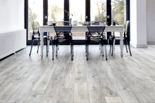 Series woods 12mm Laminate Flooring Highland silver Oak